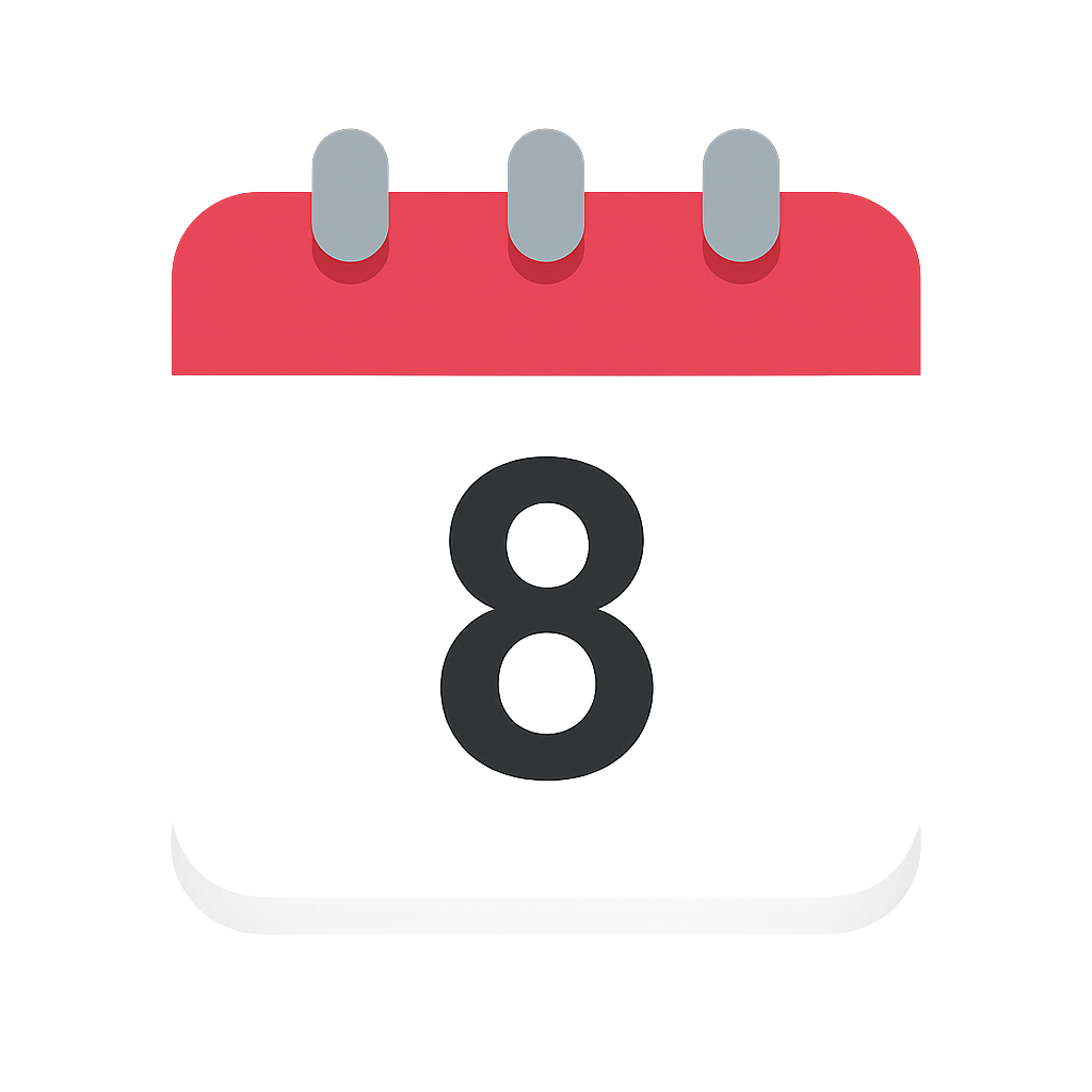 Calendrier 8